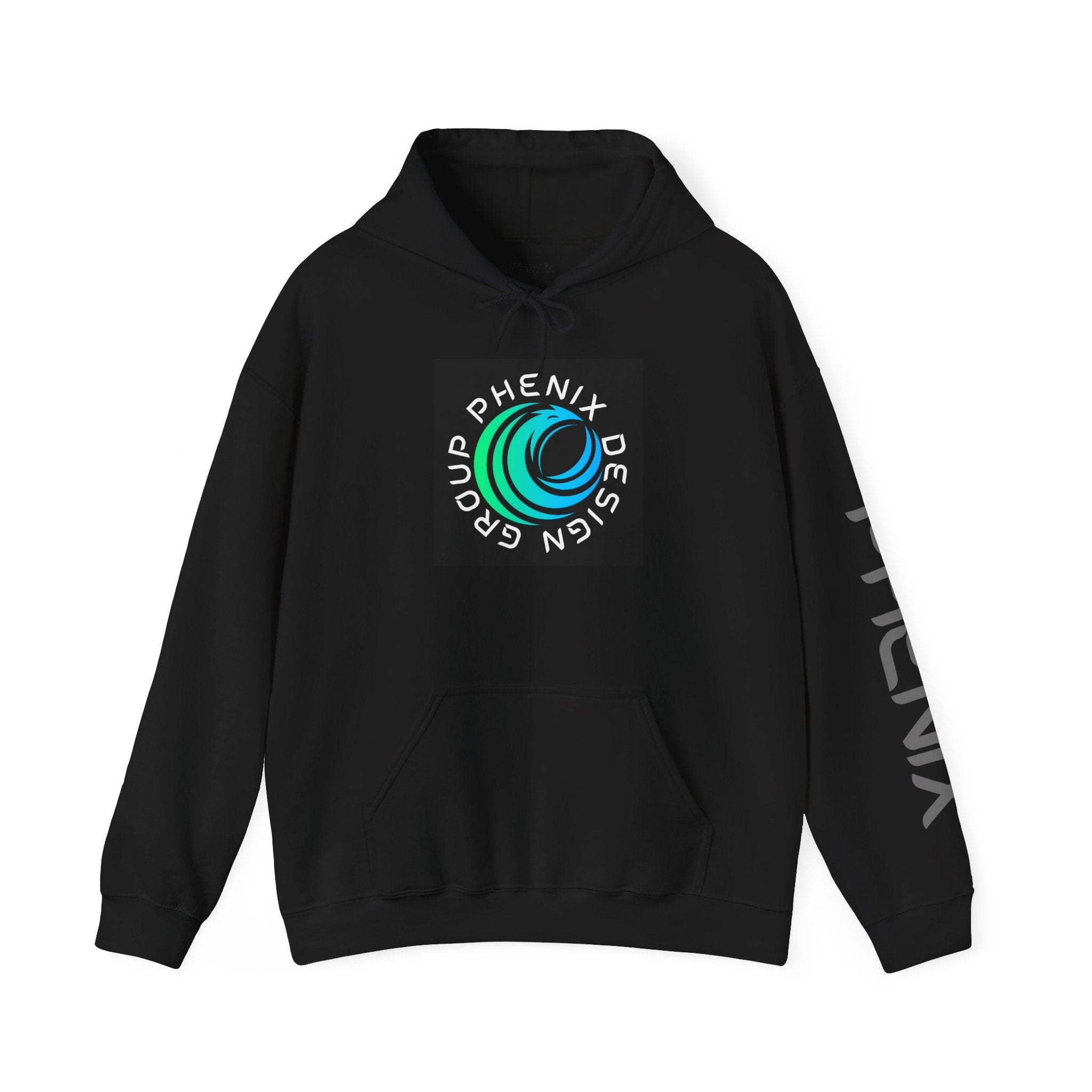 Phenix Design Group Hoodie — Branded Logo Hooded Sweatshirt